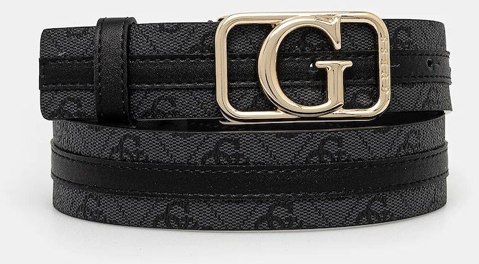 Opasok Guess ZAMIRA dámske, čierna farba, BW9229 P5235