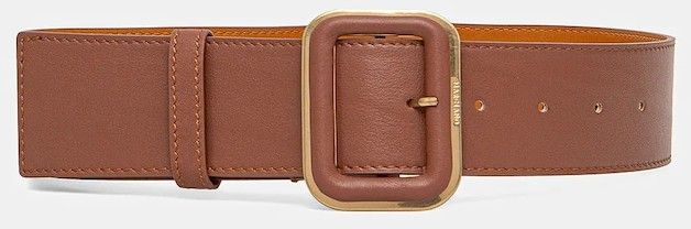 Kožený opasok Marciano Guess dámske, hnedá farba, 5GGZ15 7330A