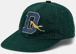 Šiltovka Drôle de Monsieur La Casquette DrUle Sport pánska, zelená farba, jednofarebná, G-CP170-CO138-DGN