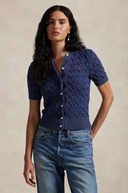 Bavlnený kardigán Polo Ralph Lauren dámsky, 211965756