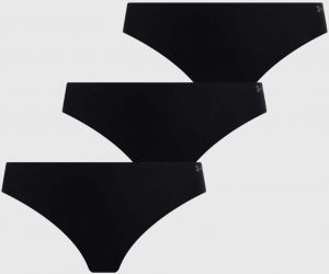 Nohavičky Under Armour 3-pak čierna farba