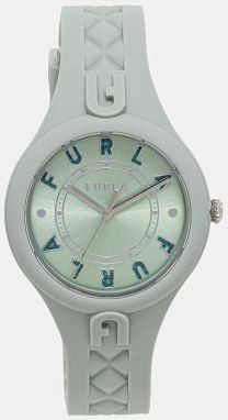 Hodinky Furla ATHLEISURE dámske, zelená farba, WW00056008L1