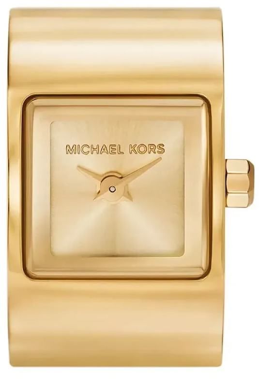 Hodinky Michael Kors DARRINGTON - RING WATCH dámske, zlatá farba, MK4883