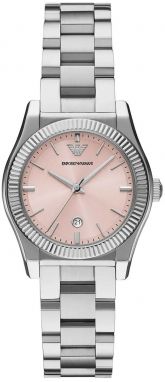 Hodinky Emporio Armani FEDERICA dámske, strieborná farba, AR11658