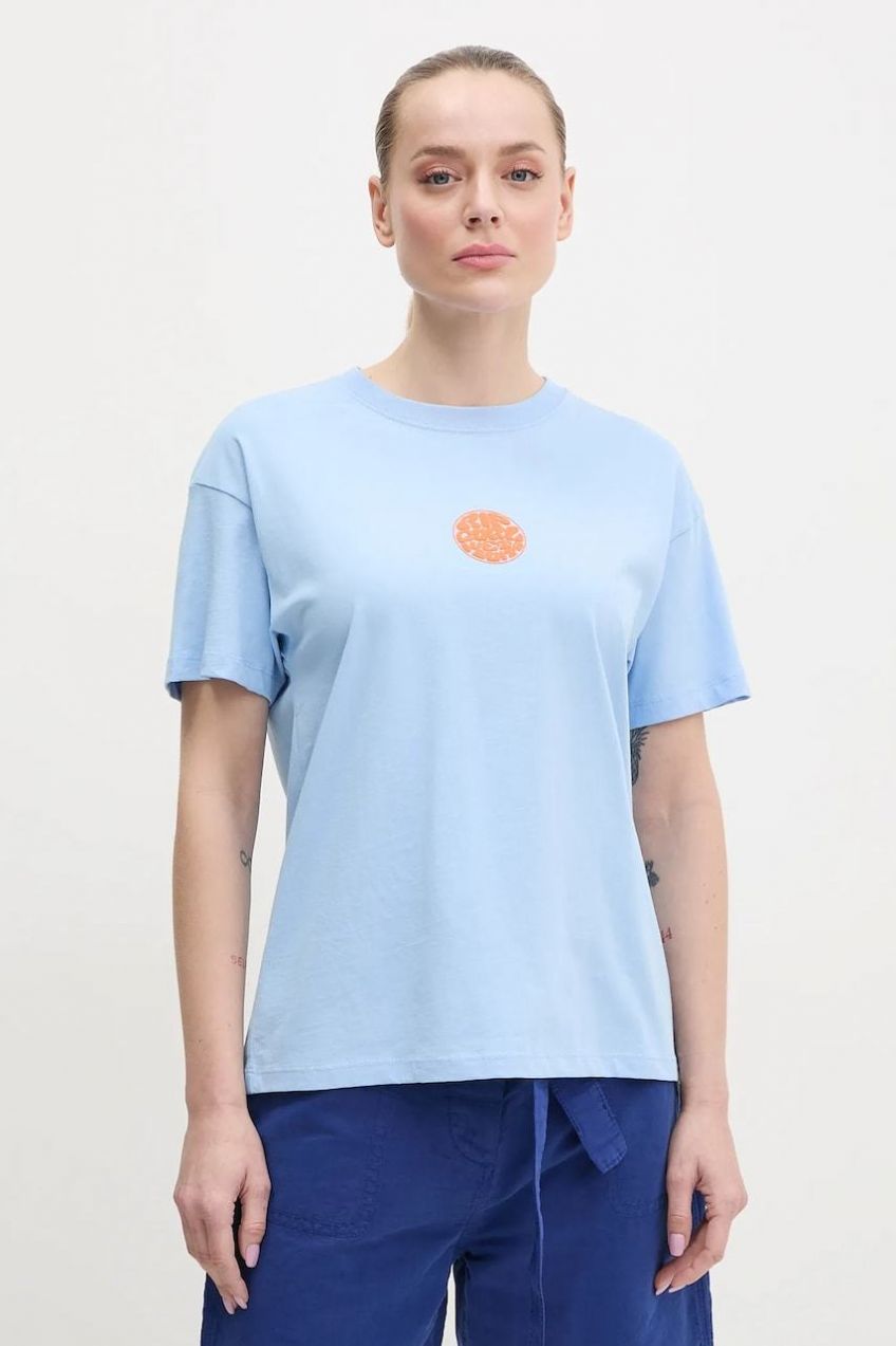 Bavlnené tričko Rip Curl dámske, 0EGWTE