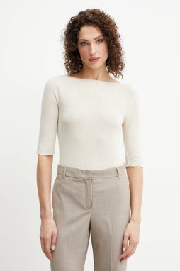 Tričko MAX&Co. dámske, béžová farba, 2516361043200