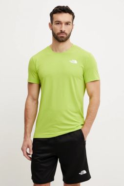 Športové tričko The North Face Lightning Alpine zelená farba, jednofarebné, NF0A87H71MO1