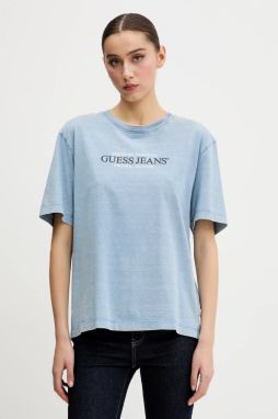 Bavlnené tričko Guess Jeans dámske, W5GI28 KCTG1