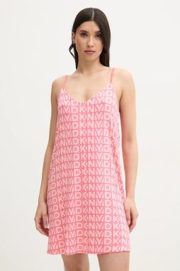 Nočná košeľa Dkny dámska, ružová farba, YI60044
