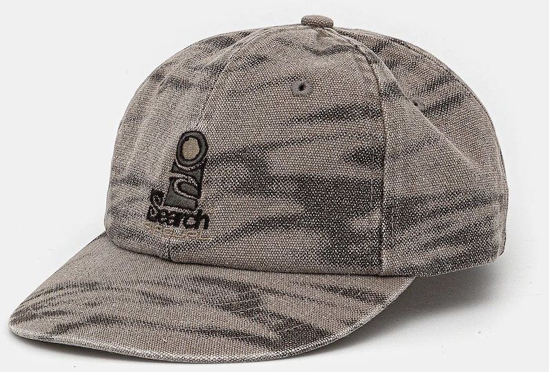 Bavlnená šiltovka Rip Curl pánska, hnedá farba, s nášivkou, 1FWMHE