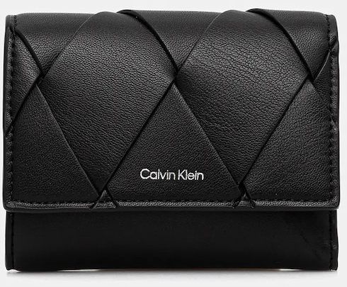 Peňaženka Calvin Klein dámsky, čierna farba, K60K612953
