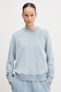 Bavlnená mikina Guess Jeans dámska, s nášivkou, W5GQ28 KCTJ1