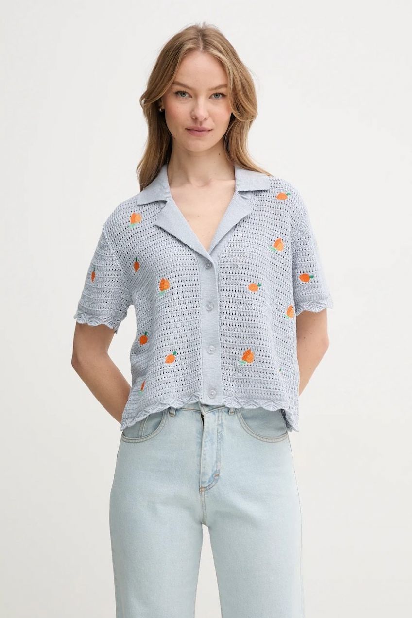 Bavlnený kardigán Pepe Jeans OLAYA TOP dámsky, tenký, PL702277