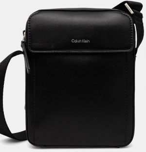 Malá taška na doklady Calvin Klein čierna farba, K50K512966