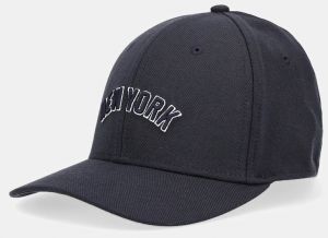 Šiltovka Nike New York Yankees dievčenský, tmavomodrá farba, jednofarebná, NB17-4FA-NK-GEC