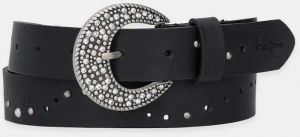 Opasok Pepe Jeans PIXIE BELT dámsky, čierna farba, PL020867