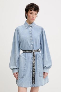 Bavlnené šaty Karl Lagerfeld Jeans mini, rovný strih, A2W13022