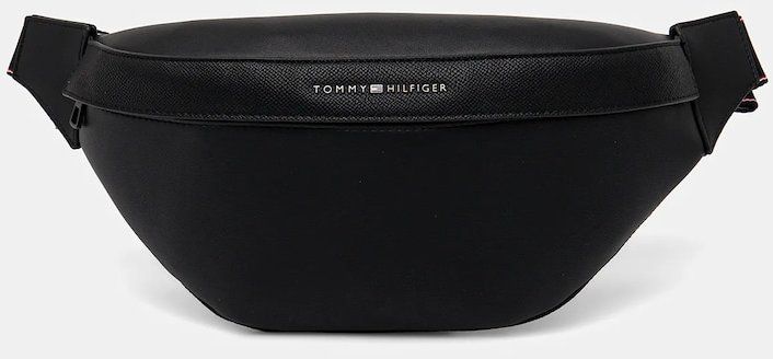 Ľadvinka Tommy Hilfiger pánska, čierna farba, AM0AM13226