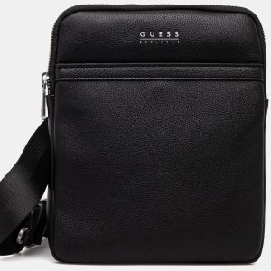 Malá taška Guess MILANO čierna farba, HMMITU P5223
