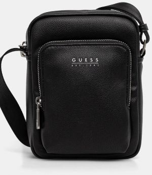 Malá taška Guess MILANO čierna farba, HMMITU P5263