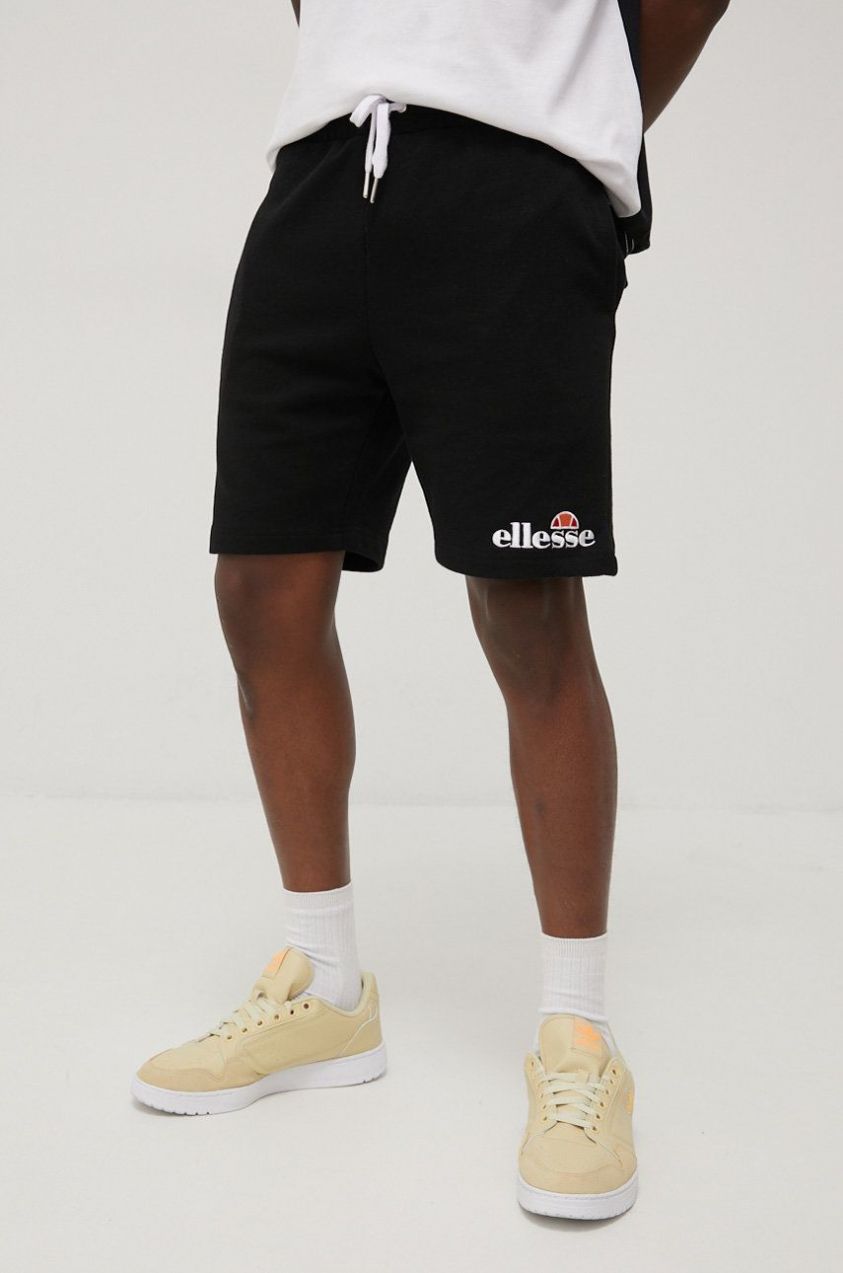 Šortky Ellesse pánske, čierna farba,, SHF09162