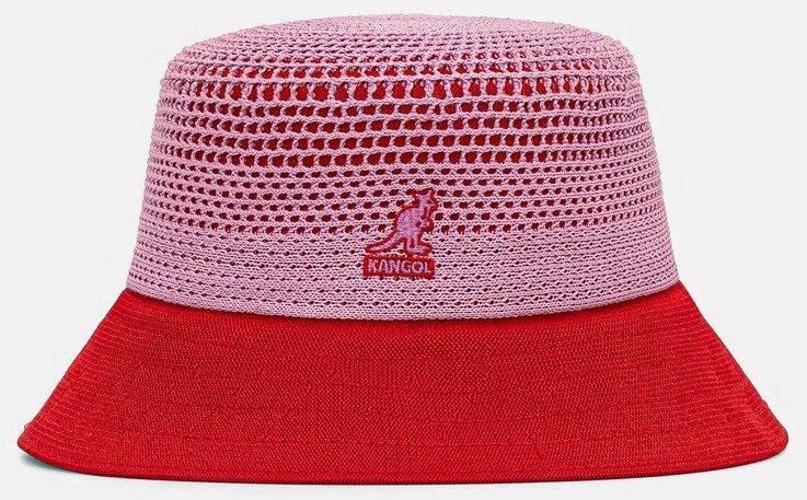Klobúk Kangol DOUBLE MESH LAHINCH ružová farba, K3745.PS664