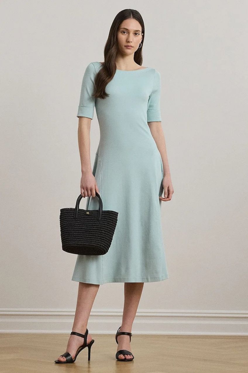 Šaty Lauren Ralph Lauren mini, áčkový strih, 250863913