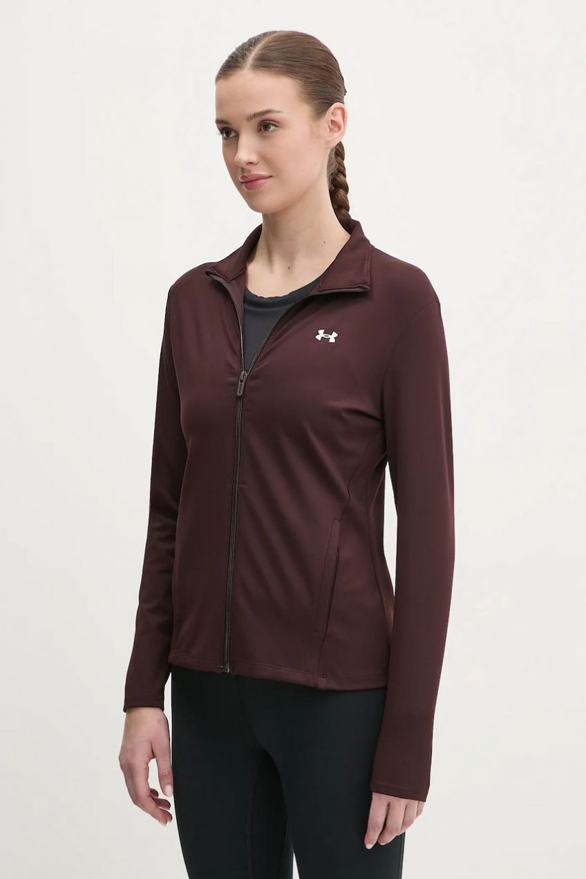 Tréningová mikina Under Armour Motion EMEA hnedá farba, jednofarebná, 1388650
