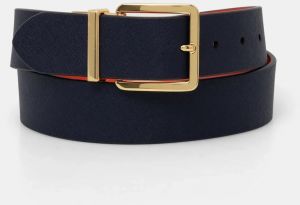 Kožený opasok Lauren Ralph Lauren dámsky