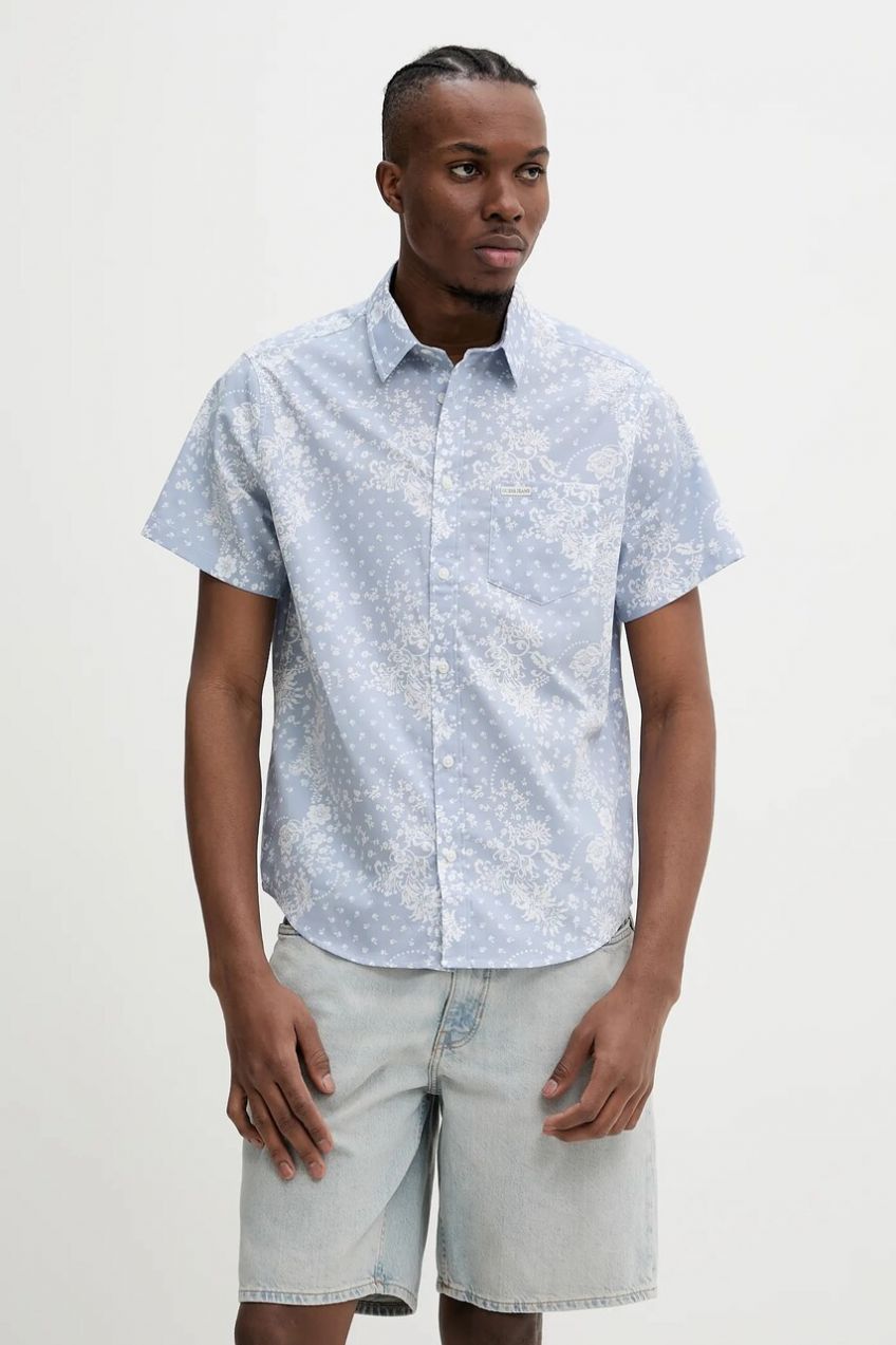 Bavlnená košeľa Guess Jeans regular, s klasickým golierom, M5GH16 WH8R1