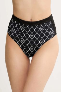 Obojstranné plavkové nohavičky Max Mara Beachwear čierna farba, 2516821329600