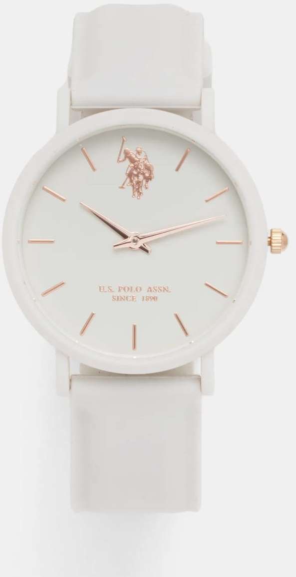 Hodinky U.S. Polo Assn. LUCY dámske, biela farba, USP8057IV