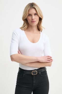 Tričko Filippa K dámske, biela farba, 28502