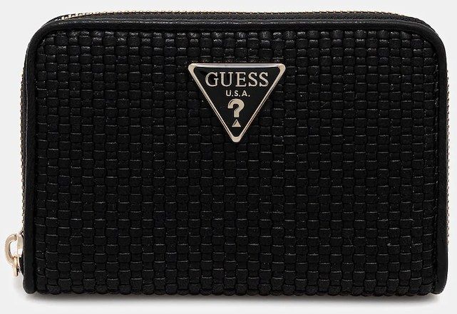Peňaženka Guess PHAEDRA dámska, čierna farba, SWWG96 38140