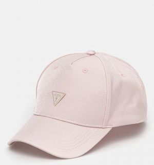 Šiltovka Guess ružová farba, s nášivkou, AW5283 COT01