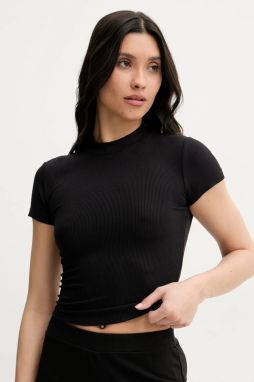 Tričko Guess TESSA dámske, čierna farba, O5GP04 KCDA2