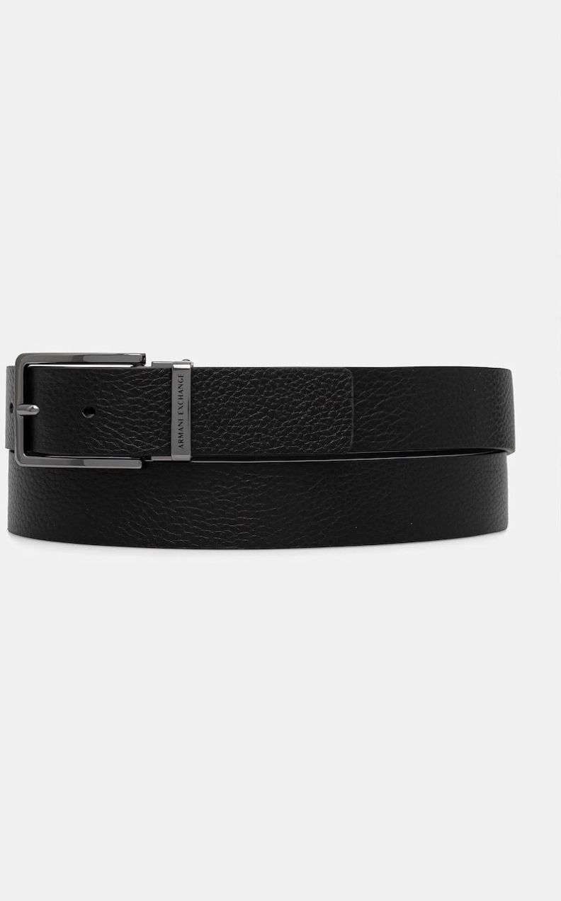 Opasok Armani Exchange čierna farba, XM001004 AF13928