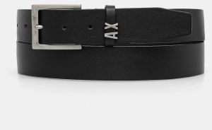 Opasok Armani Exchange čierna farba, XM000606 AF12704