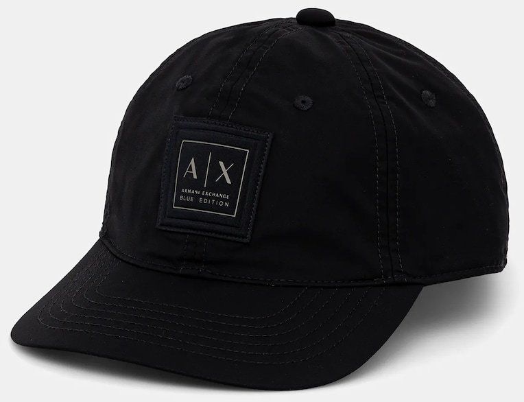 Šiltovka Armani Exchange tmavomodrá farba, s nášivkou, XM000795 AF12283