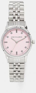 Hodinky Trussardi T-BENT dámske, strieborná farba, R2453144510