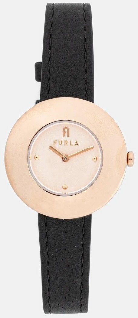 Hodinky Furla FURLA GLAMOUR CHIC dámske, čierna farba, WW00061004L3