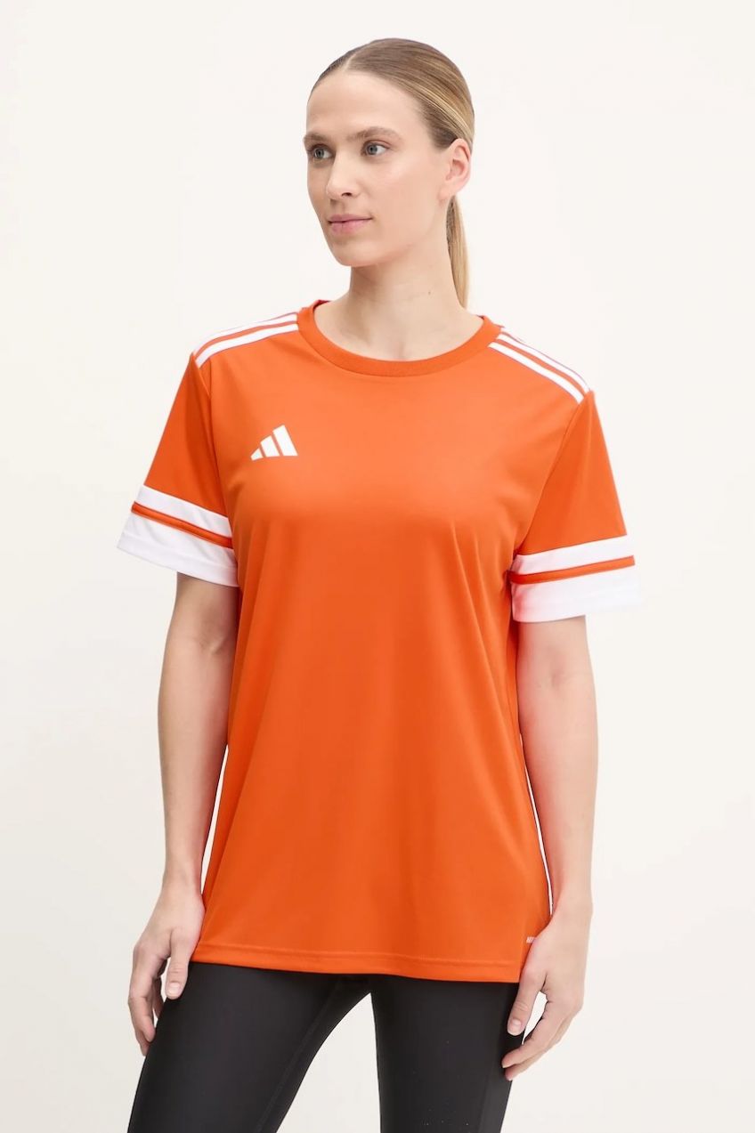 Tréningové tričko adidas Performance Squad 25 oranžová farba, JC8662