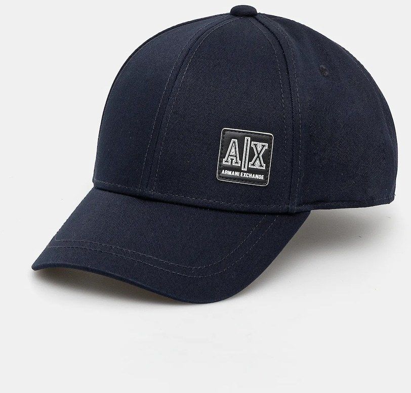 Šiltovka Armani Exchange tmavomodrá farba, jednofarebné, XM001255 AF15066