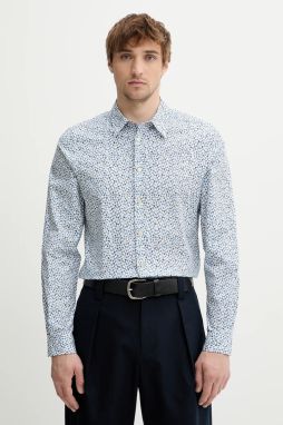 Košeľa PS Paul Smith biela farba, regular, s klasickým golierom, M2R.149T.P22318