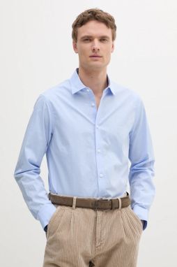 Bavlnená košeľa Armani Exchange regular, s klasickým golierom, XM000714 AF13207