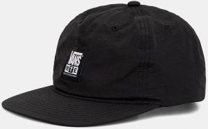 Bavlnená šiltovka Vans čierna farba, s nášivkou, VN000K61BLK1