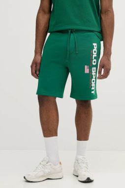 Šortky Polo Ralph Lauren pánske, čierna farba, 710835767