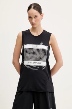 Top MM6 Maison Margiela čierna farba, S52NL0071.M20101