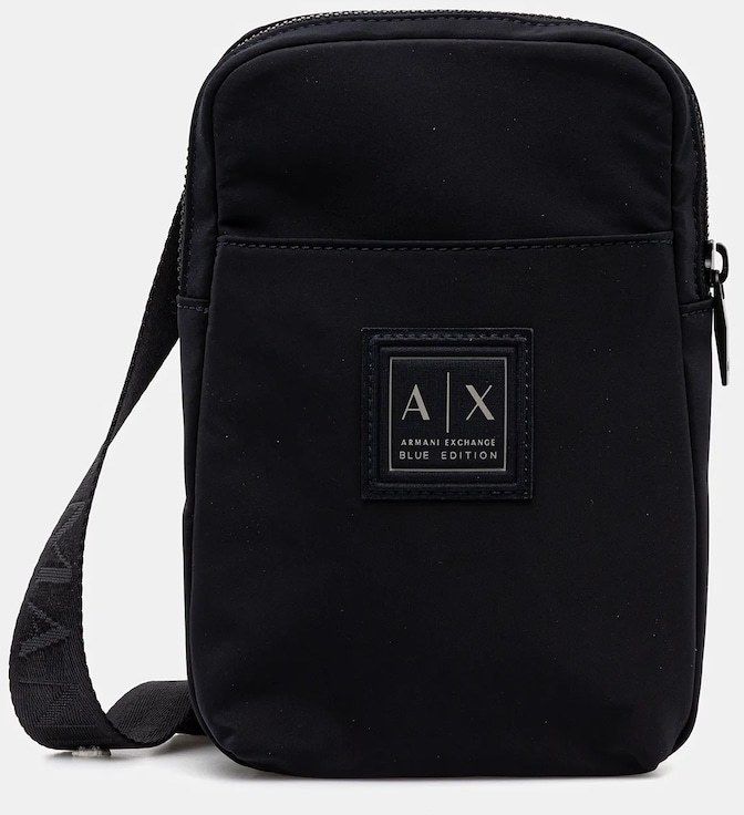 Malá taška Armani Exchange tmavomodrá farba, XM000682 AF12908