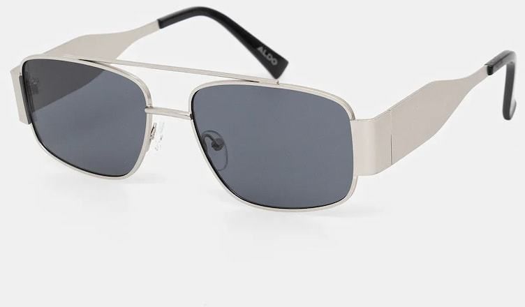 Slnečné okuliare Aldo CLUBSHADES strieborná farba, 13935560